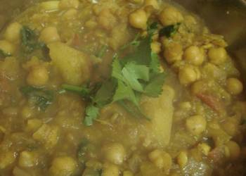 Ultimate Serving Recipe Indian Homestyle Curry with Potatoes and Chickpeas Yummy Ultimate Serving Recipe Indian Homestyle Curry with Potatoes and Chickpeas Yummy