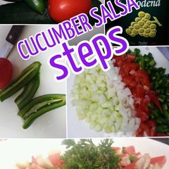 A picture of Cucumber Salsa.