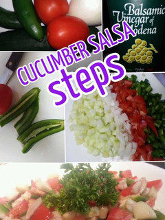 A picture of Cucumber Salsa.