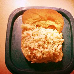 A picture of White Cheddar-Chive Pimento Cheese.