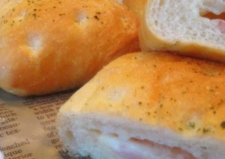 Recipe of Ultimate Focaccia Croque Monsieur Bread