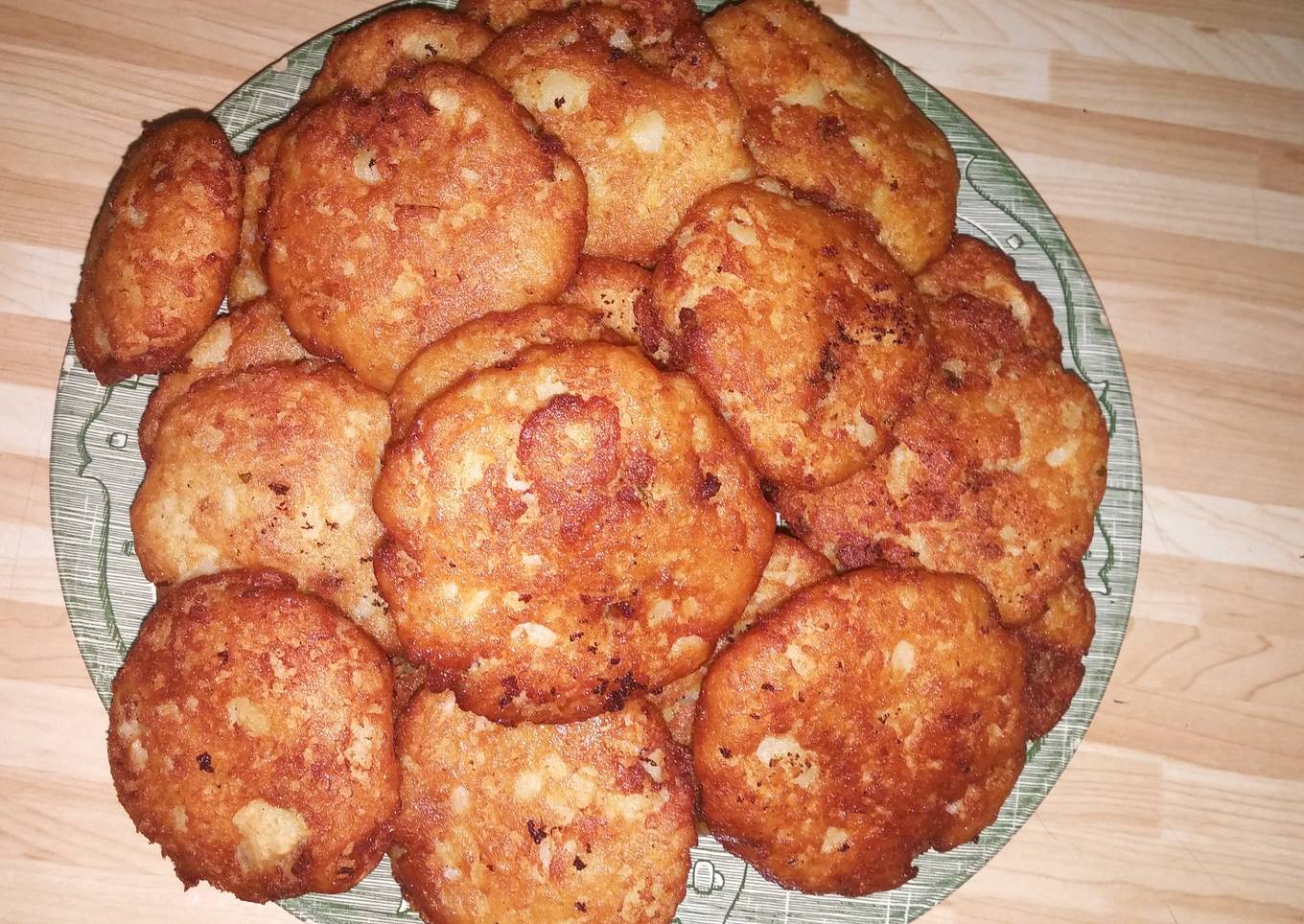 cut potatoes