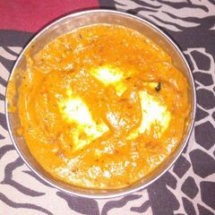Malai paneer A picture of Malai paneer.