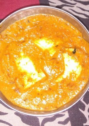 A picture of Malai paneer.