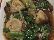 A picture of mushroom dumplings