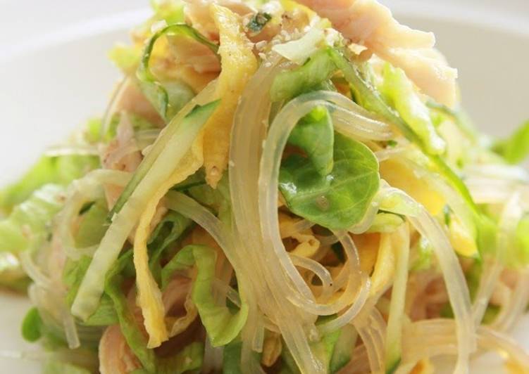 Simple Way to Prepare Quick Chinese-Style Steamed Chicken Salad