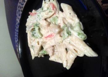 Fresh, Prepare Recipe Creamy Chicken Alfredo Delicious and Healthy