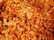 A picture of cheesy italian mushrooms