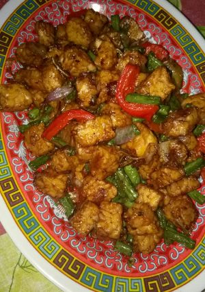 Foto resep 19. Tempe kacang panjang teriyaki