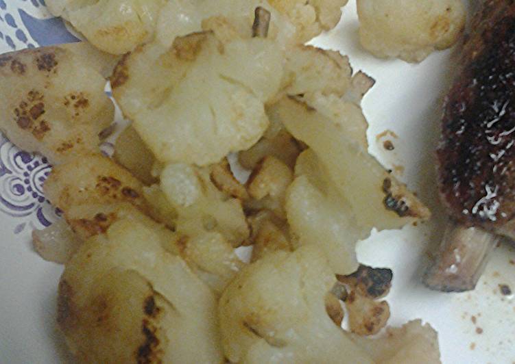 Caramelized cauliflower Caramelized cauliflower