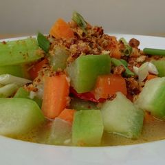 A picture of Hairy Gourd With Dried Shrimp.