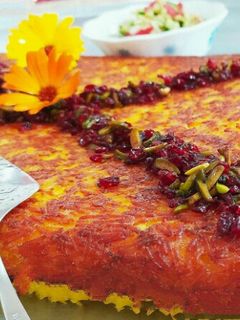 عکسی از دستور ته چین مرغ😋😋😋😋😋😋