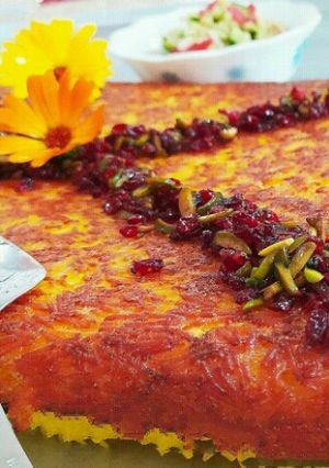 عکسی از دستور ته چین مرغ😋😋😋😋😋😋