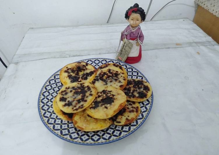 Cara Bikin Pancake Pisang-Coklat🍌🍫🍪 yang Harus Anda Coba