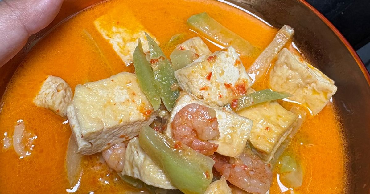 Sambal Goreng Labu Siam Udang Tahu