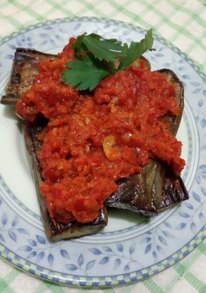 Foto resep Sambal terong balado