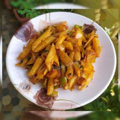 Masala pasta Recipe A picture of Masala pasta Recipe.
