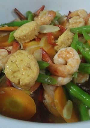 Foto resep Sapo Tahu Udang
