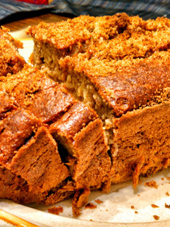 A picture of Whole wheat banana bread.