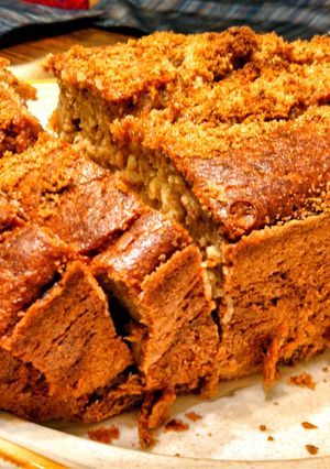 A picture of Whole wheat banana bread.