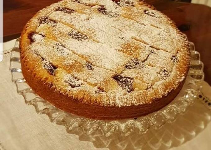 Crostata ricotta e marmellata