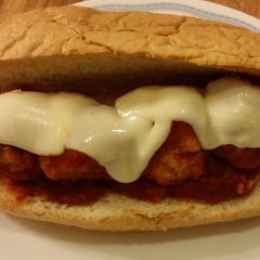 A picture of Chicken Meatball Sandwich.