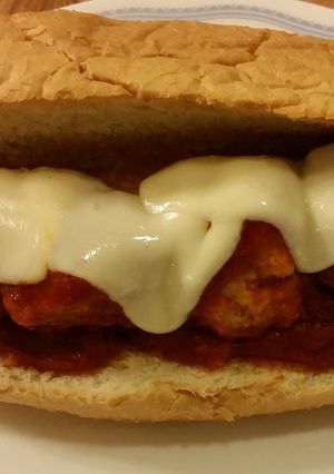 A picture of Chicken Meatball Sandwich.