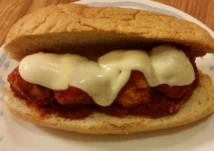 Easiest Way to Prepare Perfect Chicken Meatball Sandwich