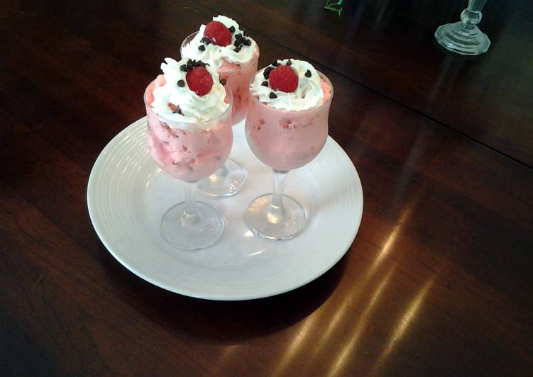 Recipe of Homemade Raspberry Chip  Mousse