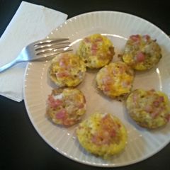 A picture of Egg "Muffins".