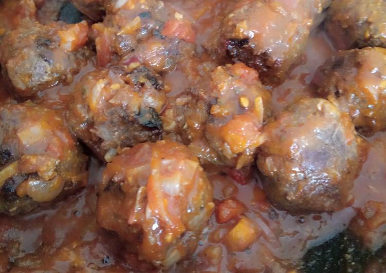 Steps to Make Speedy Meat balls