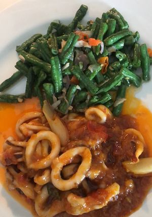 Foto resep Cumi saus padang