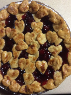 A picture of Easy Cherry Pie.