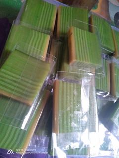 Foto resep Lapis gula merah pandan