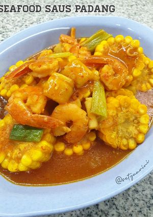 Foto resep Seafood Saus Padang ala kaki lima