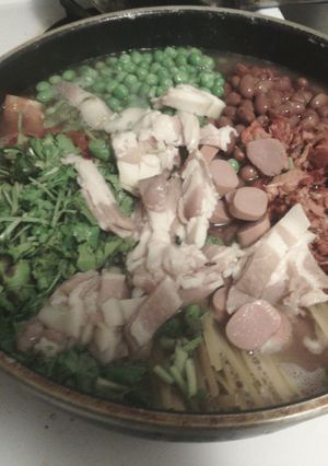 A picture of 20 minutes one pot pasta.