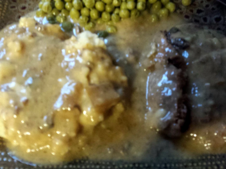 Easy Steps Make|Recipe} Crockpot Salsbury Steak the Tasteful