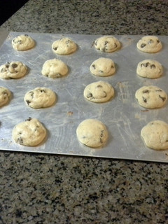 A picture of chocolate chip cookies.