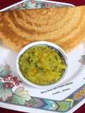 Rava Dosa with Potato Masala