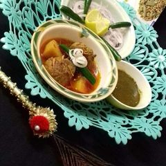 A picture of Hara masala Kofta Curry.