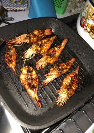 Foto resep Udang Bakar Madu ala mang Engking