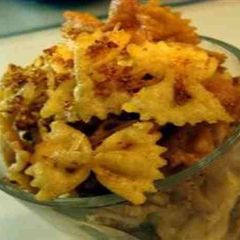 A picture of Fried Bow tie Noodles.