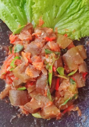 Foto resep Sambal Terong, Pete, Kemangi