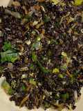 Mi arroz negro chow faw