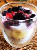 Berry and Banana Overnight Oats