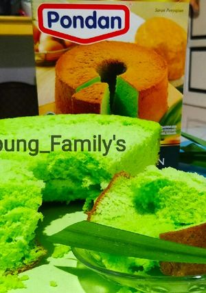 Foto resep Chiffon pandan