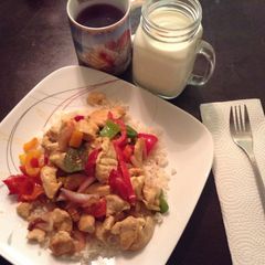 A picture of Wifeys Chicken Stir Fry.