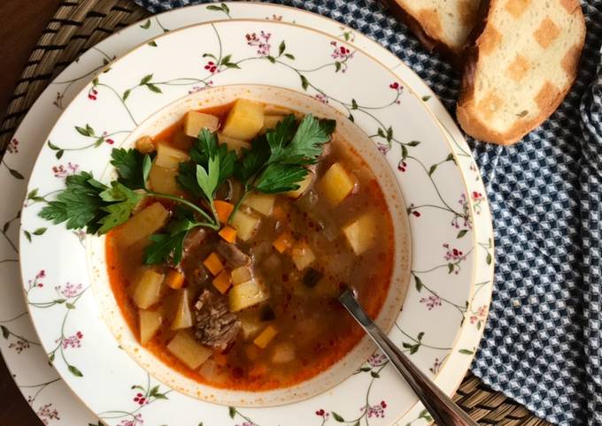Рассольник без перловки в мультиварке 💚