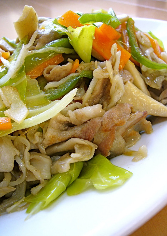 A picture of Use Up Leftover Vegetables! Quick Meat and Vegetable Stir-Fry.
