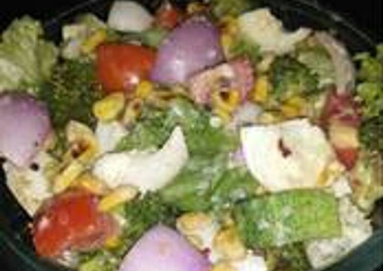 How to Make Super Quick Homemade Mix Salad